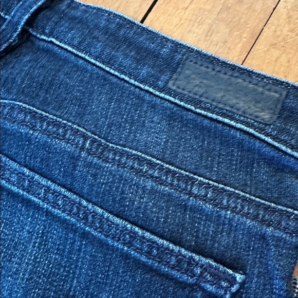 Ag Adriano Goldschmied Blue Cropped Jeans - Picture 6 of 6